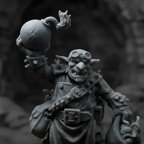 Figura En Miniatura Prints Patro Goblin Zapador - Foto 3