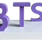 Estatua Texto Decorativo Bts Y Armys Invertido - Miniatura 1