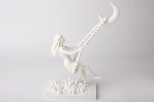 Escultura Columpio A La Luna