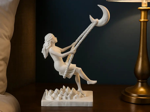 Escultura Columpio A La Luna - Foto 2