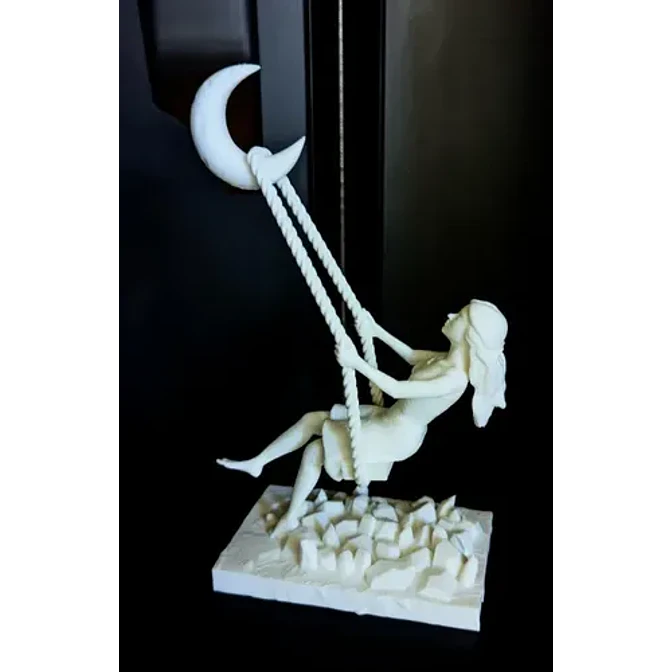 Escultura Columpio A La Luna 3
