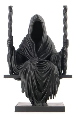 Escultura- La Parca En El Columpio