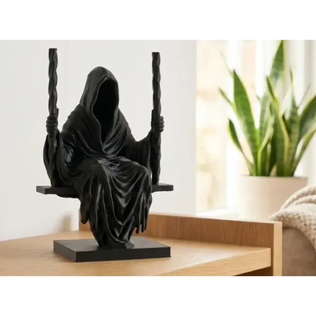 Escultura- La Parca En El Columpio 2