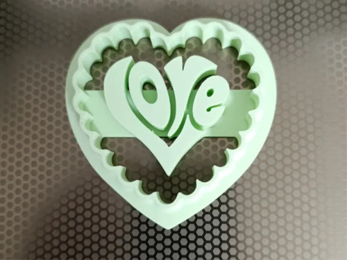 Cortador De Galletas Corazón Love