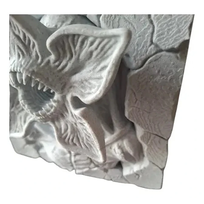 Escultura En Relieve - Demogorgon  Stranger Things 5