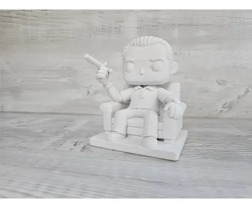 Tony Soprano En El Sofá Chibi