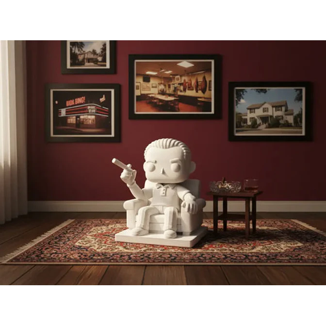 Tony Soprano En El Sofá Chibi 2