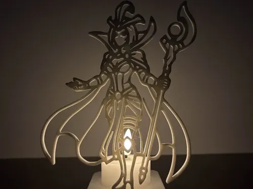 Portavelas Led- Le Blanc De League Of Legends (sin Vela) - Foto 2
