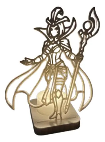 Portavelas Led- Le Blanc De League Of Legends (sin Vela) - Foto 3