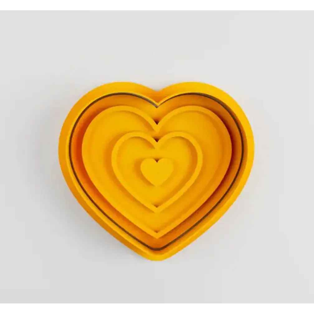 Cortadores De Galletas En Forma De Corazón (pack 4 Un) 3