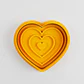 Cortadores De Galletas En Forma De Corazón (pack 4 Un) - Miniatura 3