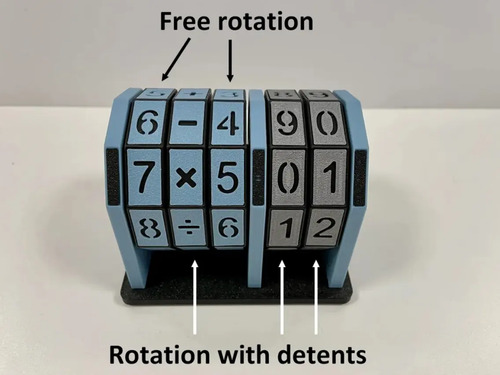 Juego Didáctico Entrenador De Matemáticas Giratorio - Foto 2