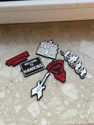 Llaveros De Stranger Things (pack De 6 Un) - Foto 3