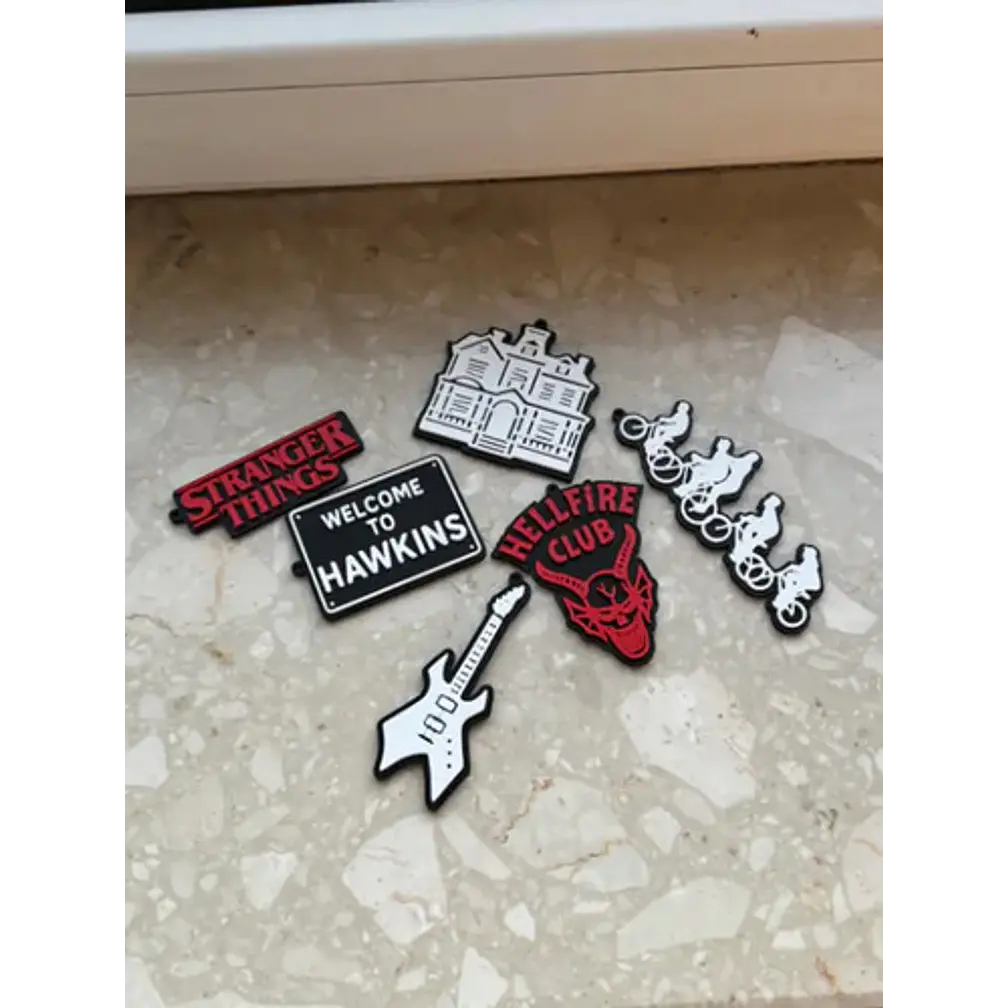 Llaveros De Stranger Things (pack De 6 Un) 3