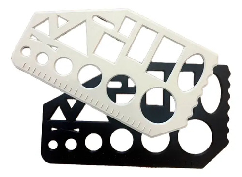 Reglas Plantilla De Geometría (pack 2 Un)