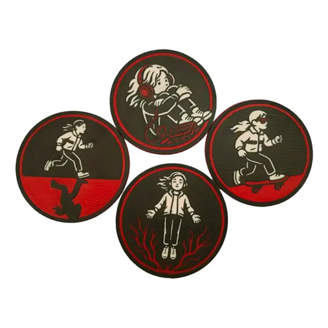 Posavasos De Stranger Things  El Regreso De Max 1