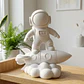 Escultura- Astronauta En Cohete - Miniatura 2