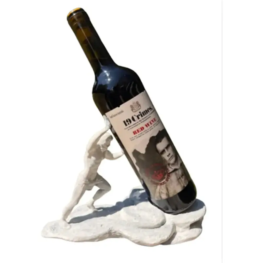 Soporte Para Botella De Vino De Dios Griego 2