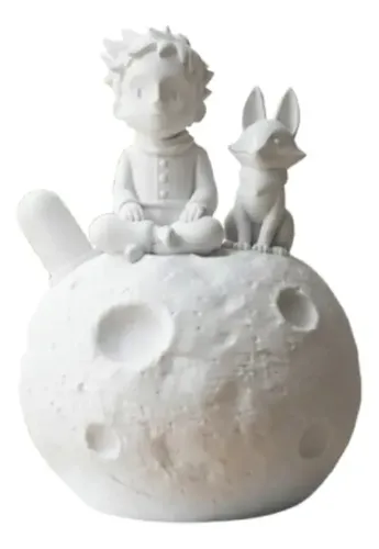 Escultura- Principito En La Luna