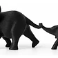 Escultura Minimalista- Dúo De Elefantes - Miniatura 3
