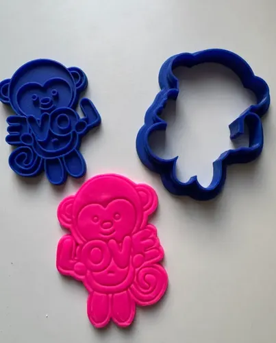 Cortador De Galletas - Amor De Mono - Foto 2
