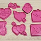 Juego De Cortadores De Galletas De San Valentín (pack 8 Un) - Miniatura 2
