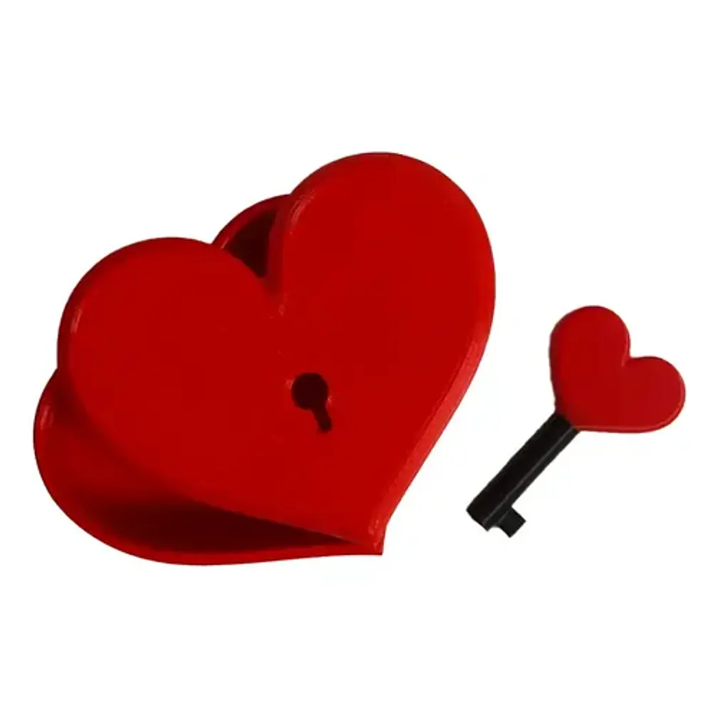 Caja De San Valentín Con Cerradura 1
