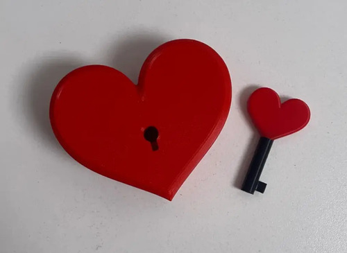 Caja De San Valentín Con Cerradura - Foto 2