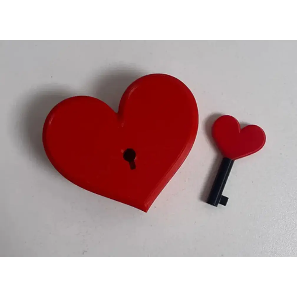 Caja De San Valentín Con Cerradura 2