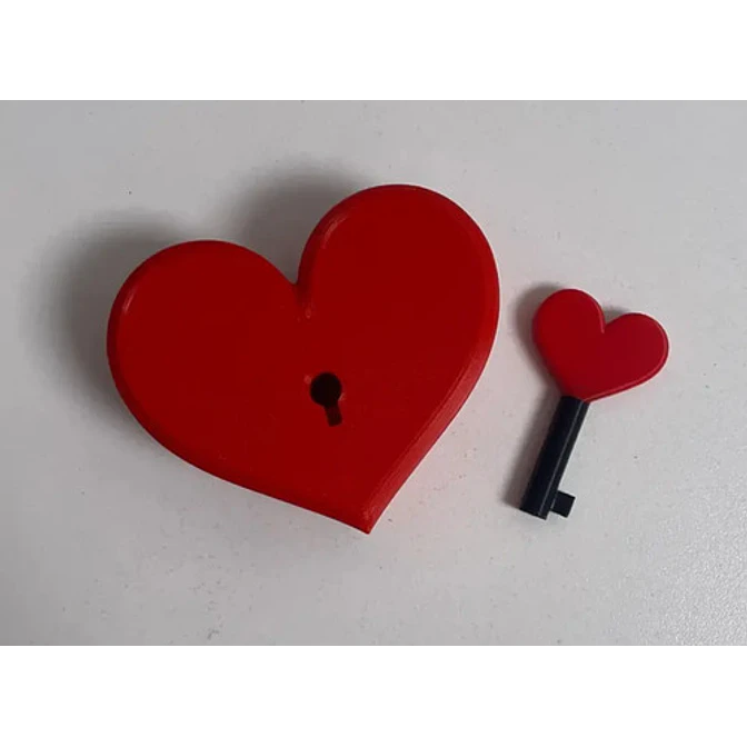 Caja De San Valentín Con Cerradura 2