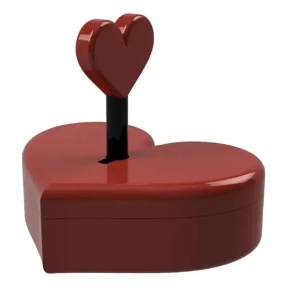 Caja De San Valentín Con Cerradura 3
