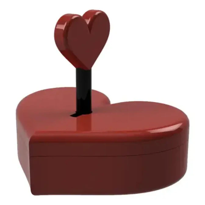 Caja De San Valentín Con Cerradura 3