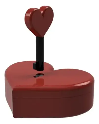 Caja De San Valentín Con Cerradura - Foto 4