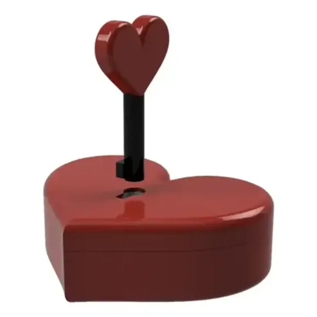 Caja De San Valentín Con Cerradura 4