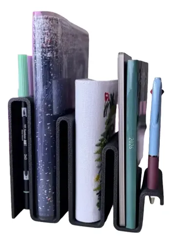 Soporte Organizador De Escritorio Para Libros Y Lápices - Foto 5