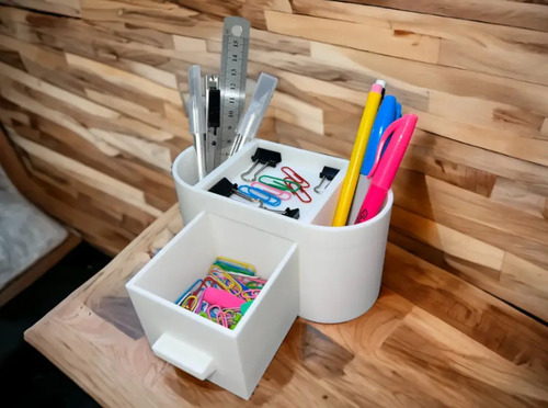 Organizador De Escritorio Con Cajón - Foto 2