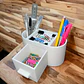 Organizador De Escritorio Con Cajón - Miniatura 2