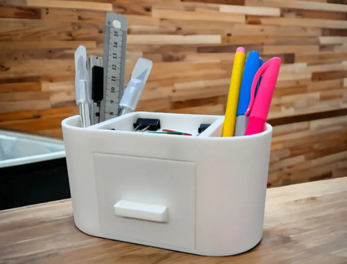 Organizador De Escritorio Con Cajón - Foto 3