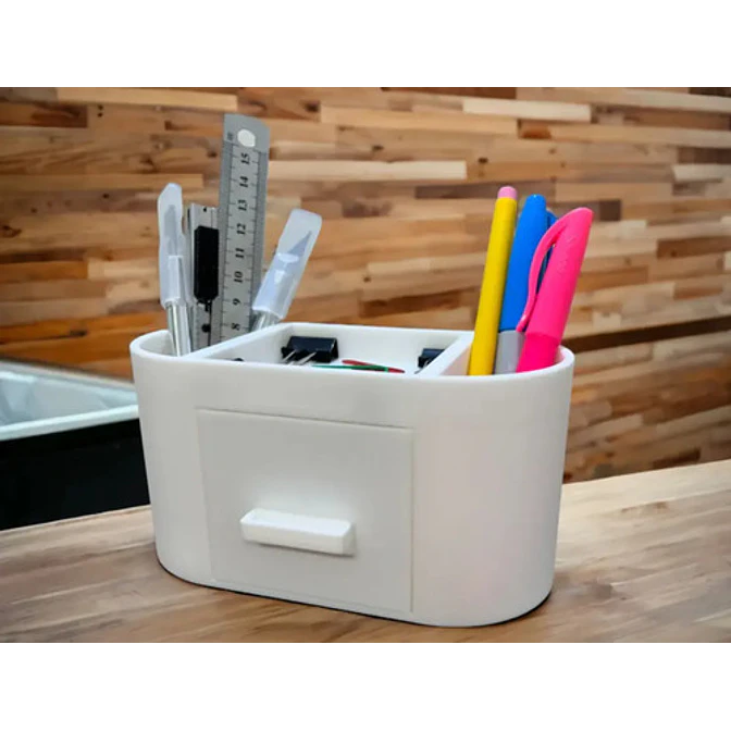 Organizador De Escritorio Con Cajón 3