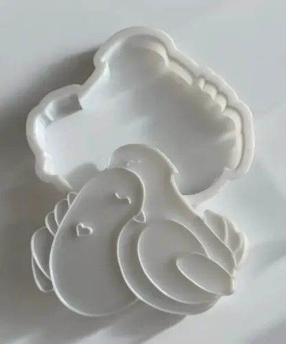 Cortador De Galletas Y Sello De Tortolitos - Foto 3