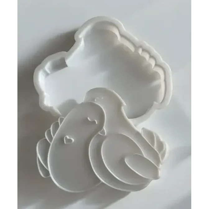 Cortador De Galletas Y Sello De Tortolitos 3