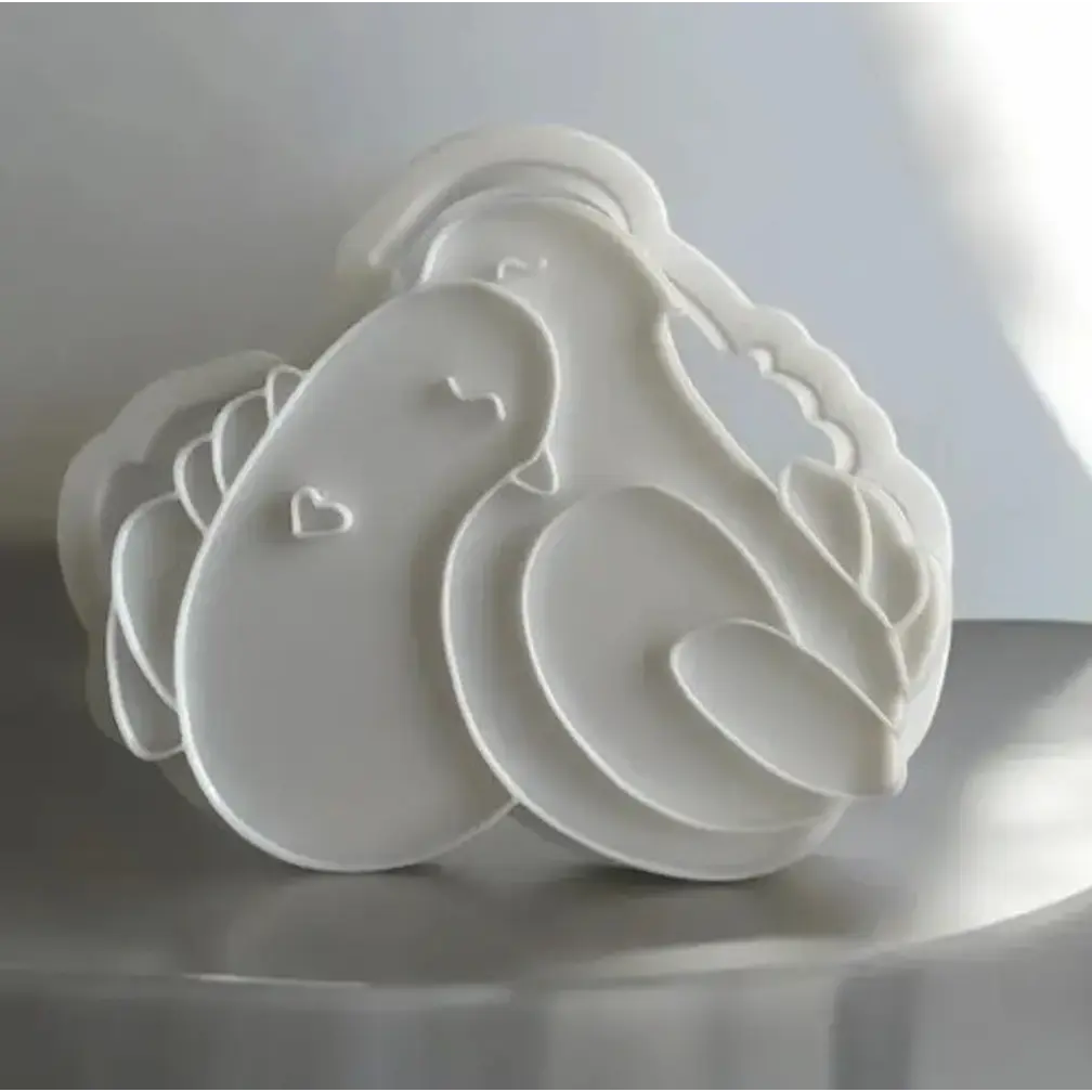 Cortador De Galletas Y Sello De Tortolitos 5