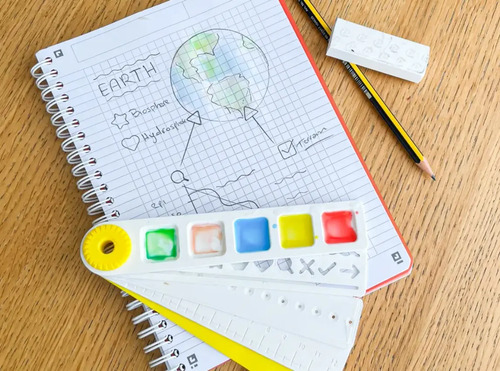 Herramienta Y Reglas Escolares Plegables - Foto 4