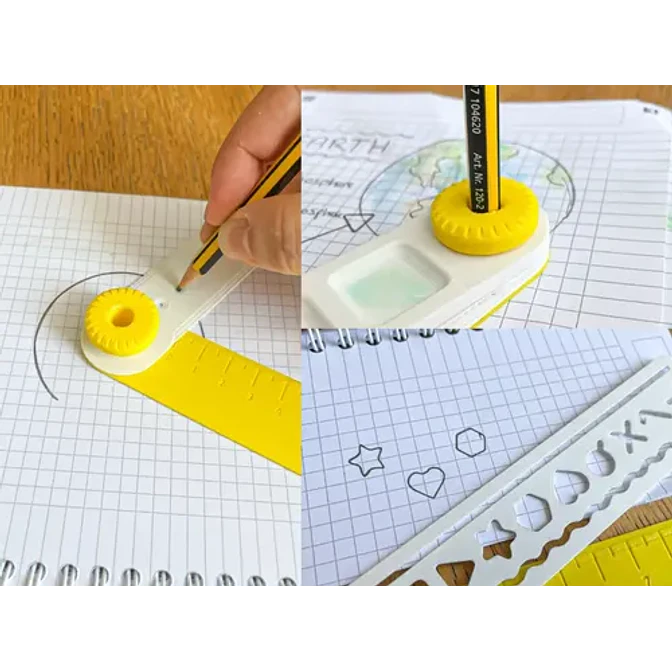 Herramienta Y Reglas Escolares Plegables 5