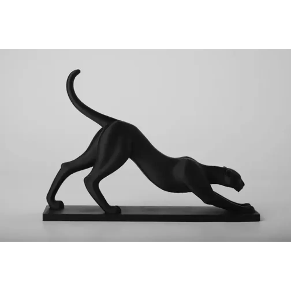 Escultura- Pantera Estirándose 1