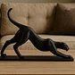 Escultura- Pantera Estirándose - Miniatura 2