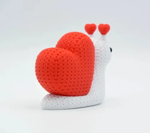 Caracol De San Valentín Tejido - Foto 3