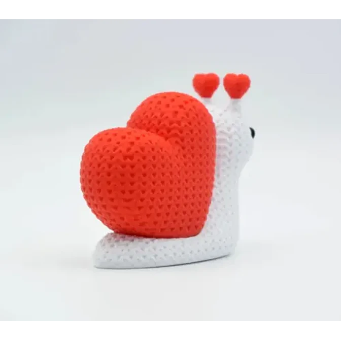 Caracol De San Valentín Tejido 3