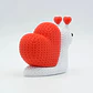 Caracol De San Valentín Tejido - Miniatura 3