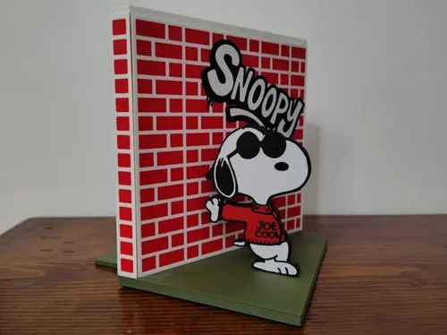 Sujetalibros- Snoopy